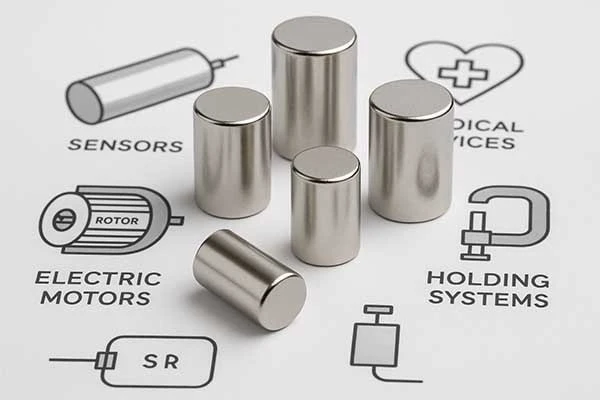 Neodymium Disc Magnets Rare Earth Permanent Magnets For Industrial & Home Use No Restricted Elements suppliers